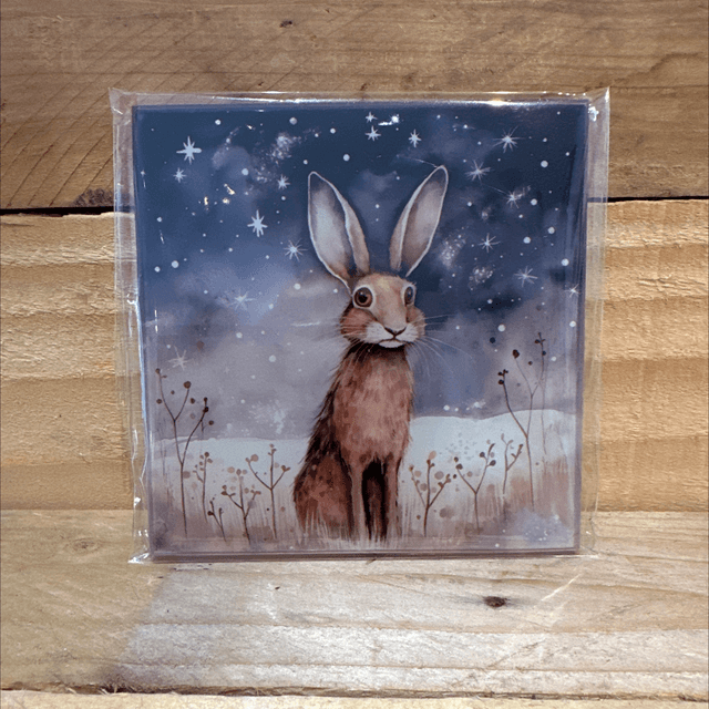 Glass Rabbit Coaster 